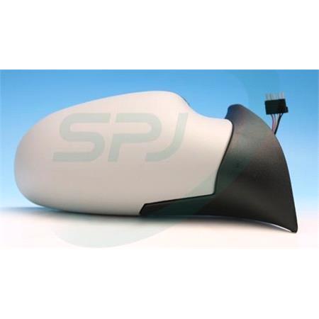 Right Wing Mirror (electric, heated, primed cover) for Mercedes A CLASS, 1997 2004