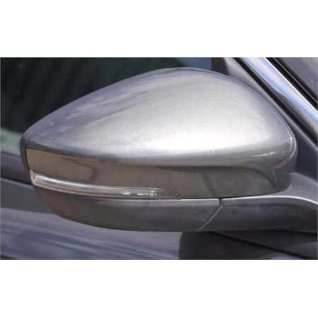 Right Wing Mirror (electric, heated, power folding, indicator, puddle lamp, primed cover) for Ford Focus Estate, 2018 Onwards
