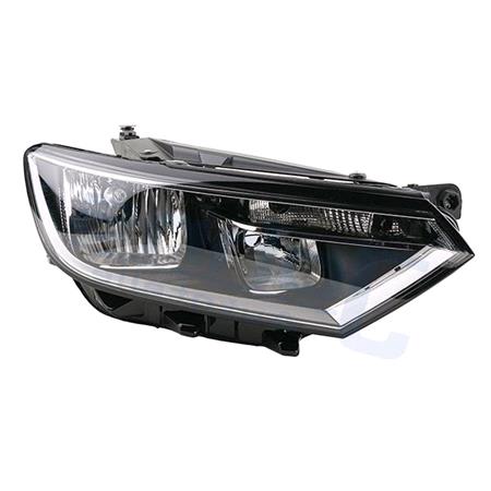 Right Headlamp (Halogen, Takes H7 / H9 Bulbs, Original Equipment) for Volkswagen PASSAT ALLTRACK 2015 Onwards