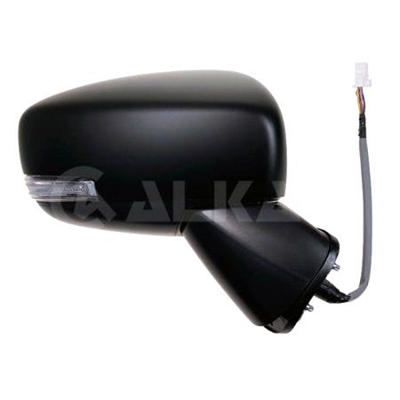 Right Wing Mirror (electric, not heated, indicator lamp, primed cover) for Suzuki IGNIS, 2016 Onwards
