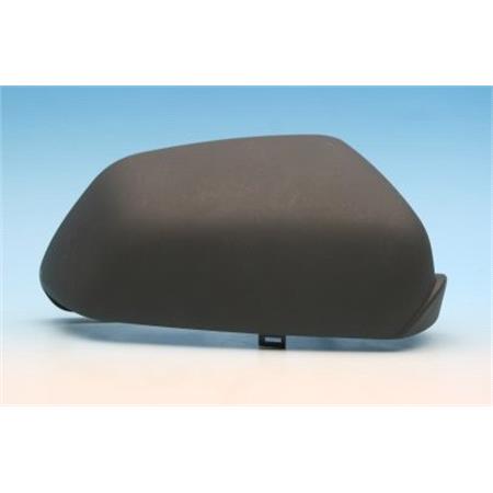 Right Wing Mirror Cover (black) for Volkswagen Polo, 2005 2009