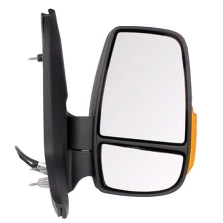Right Mirror (manual, amber indicator) for Ford TRANSIT Box 2014 2020