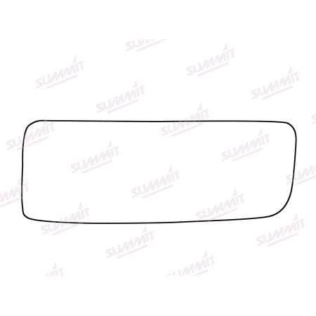 Right Stick On Wing Mirror Glass for Mercedes SPRINTER 4,6 t van, 2006 2018