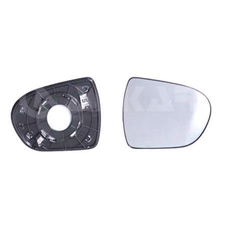 Right Wing Mirror Glass (heated) and Holder for Hyundai i40, 2012 Onwards