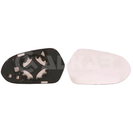 Right Wing Mirror Glass (heated) and Holder for AUDI A6, 2011 Onwards