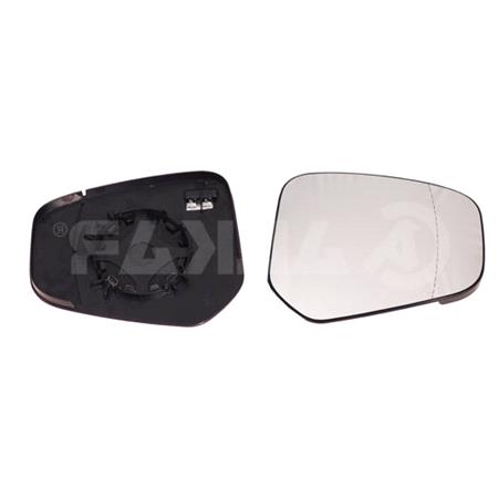 Right Wing Mirror Glass (heated) and holder for FORD TOURNEO COURIER Kombi, 2014 Onwards
