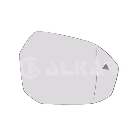 Right Wing Mirror Glass (heated, blind spot warning lamp) for BMW 5 2023 Onwards