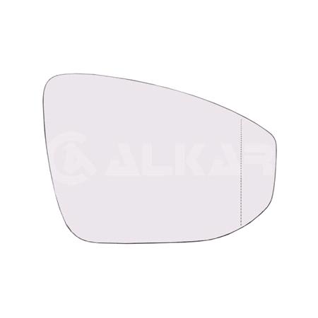 Right Wing Mirror Glass (heated) for Volkswagen T ROC II 2025 Onwards