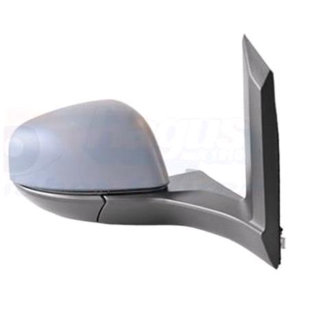 Right Wing Mirror (manual, primed cover) for Ford TRANSIT CONNECT Box 2018 2021