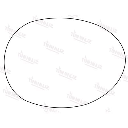 Right Stick On Wing Mirror Glass for Mini MINI CLUBMAN 2015 Onwards