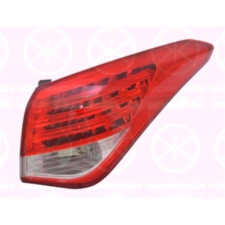 Right Rear Lamp (Outer, On Quarter Panel, Saloon Models, LED) for Hyundai i40 Saloon 2011 2015