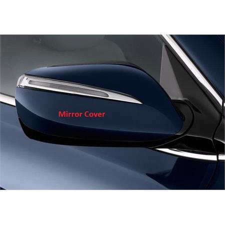 Right Wing Mirror Cover (black) for Hyundai SANTA FE III 2012 2015