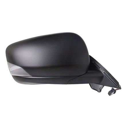 Right Wing Mirror (electric, heated, indicator (standard bulb type), black cover, POWER FOLDING) for Renault KANGOO III MPV 2021 Onwards