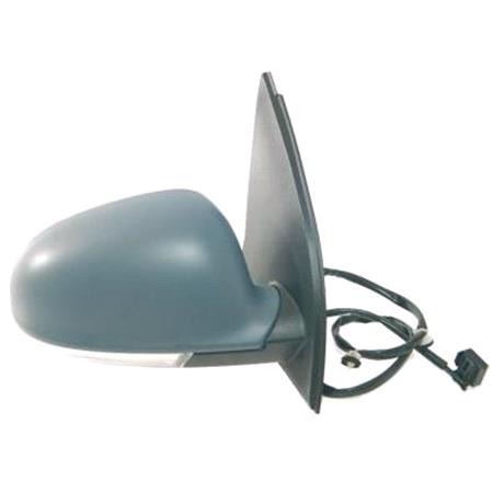 Right Wing Mirror (Electric, heated, indicator, POWER FOLDING, fits hatchback only) for Volkswagen GOLF V, 2003 2009
