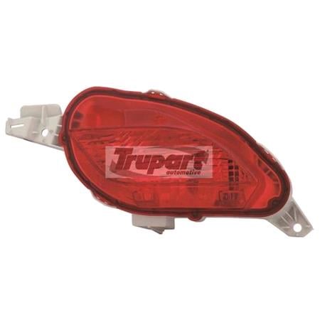 Right Rear Fog Lamp (In Bumper, Supplied Without Bulbholder) for Toyota YARIS/VITZ 2014 2017