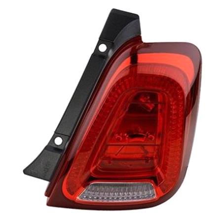 Right Rear Lamp (Upper, On Quarter Panel, Original Equipment) for Fiat 500, 2015 on