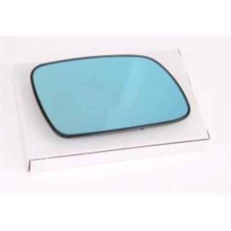 Right Blue Mirror Glass (not heated) & Holder for Citroen XSARA van 2000 2005