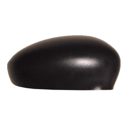 Right Wing Mirror Cover (black) for FIAT 500, 2007 Onwards