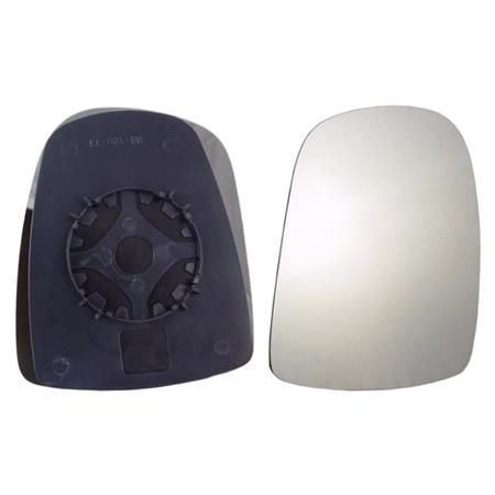 Right Wing Mirror Glass (not heated) and Holder for NISSAN PRIMASTAR Bus, 2001 2014