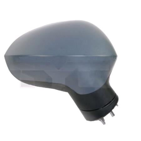 Right Wing Mirror (electric, heated, primed cover) for Seat IBIZA V 2008 Onwards