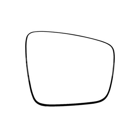 Right Wing Mirror Glass (heated) for Renault EXPRESS, 2021 Onwards