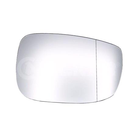 Right Wing Mirror Glass (heated, without blind spot warning indicator) for Mazda CX 5 2017 Onwards