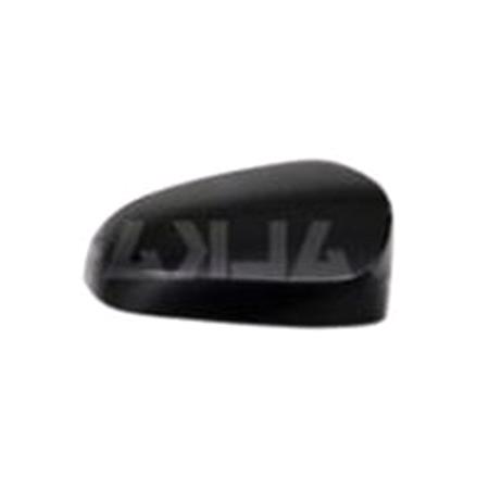 Right Wing Mirror Cover (black) for Peugeot 108, 2014 Onwards