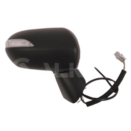 Right Wing Mirror (electric, indicator, without powerfolding) for HONDA JAZZ, 2004 2008