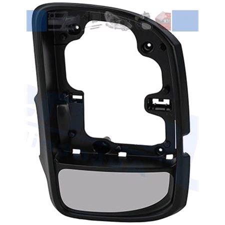 Right Wing Mirror Frame (With Lower Blindspot Glass) for Man TGE Bus 2017 Onwards