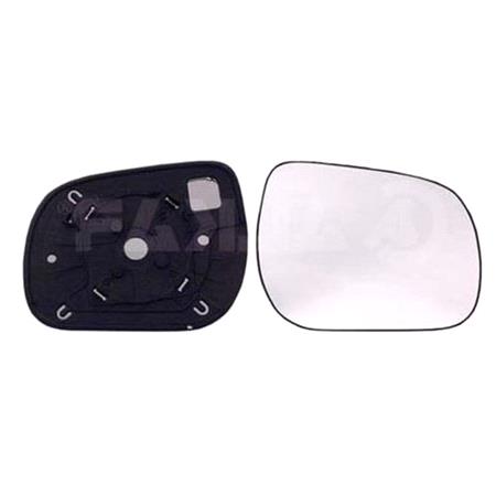 Right Wing Mirror Glass (not heated) for Toyota RAV 4 III, 2005 2012