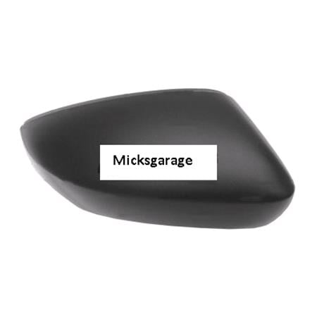 Right Wing Mirror Cover (black, grained) for Skoda RAPID 2012 2015