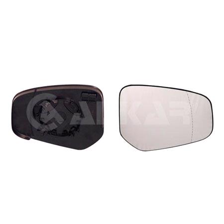 Right Wing Mirror Glass (not heated) & holder for Ford TRANSIT COURIER Box 2014 Onwards
