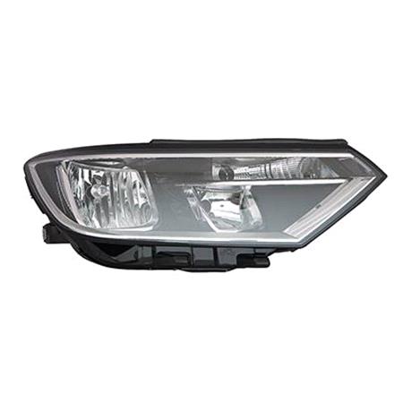 Right Headlamp (Halogen, Takes H7 / H9 Bulbs, Original Equipment) for Volkswagen PASSAT ALLTRACK 2015 Onwards