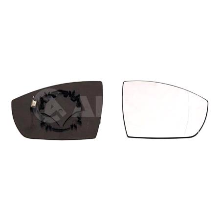 Right Wing Mirror Glass (not heated) for Ford ECOSPORT II, 2013 Onwards