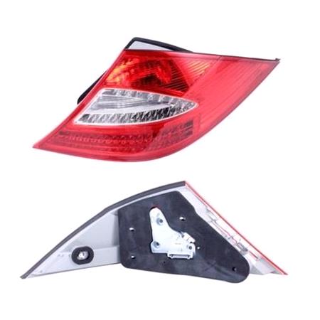 Right Rear Lamp (LED, Original Equipment) for Mercedes CLS (C219), 2008 2010