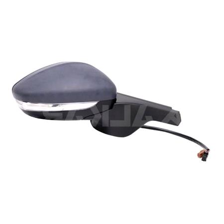 Right Wing Mirror (electric, heated, indicator, without blind spot warning) for Citroen C3 III  2016 2021