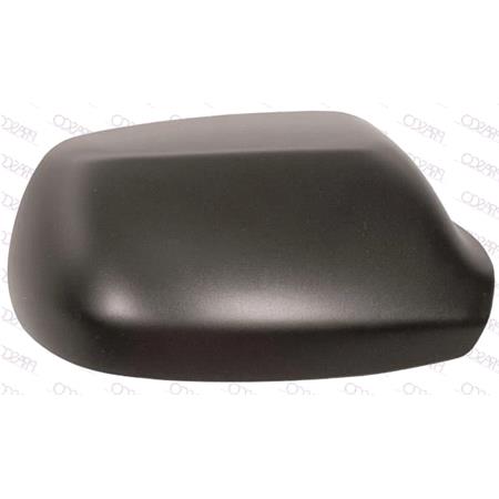 Right Wing Mirror Cover (Black, Grained) for MAZDA 2, 2003 2007