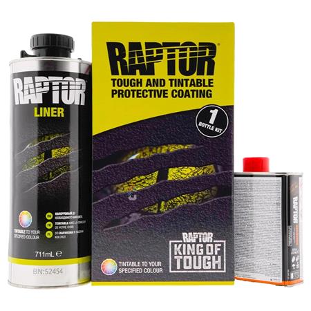 RAPTOR Bedliner and Protective Coating Kit   Tintable   1 Litre