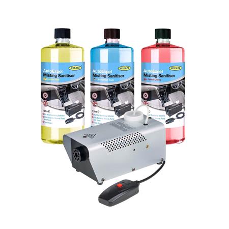 Ring Auto Expel Santising Mist Machine For Vehicles   Silver