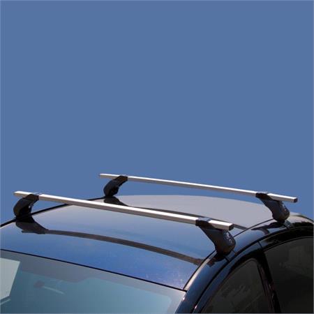 La Prealpina LP49 silver aluminium aero Roof Bars for Peugeot 807 2002 2012 Without T Track