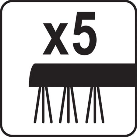 WIRE BRUSH 5 ROWS