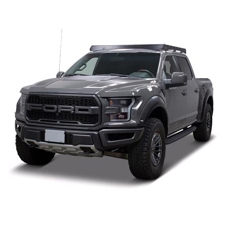 Ford F 150 Crew Cab w/ Sunroof (2015 2020) Slimsport Rack Wind Fairing