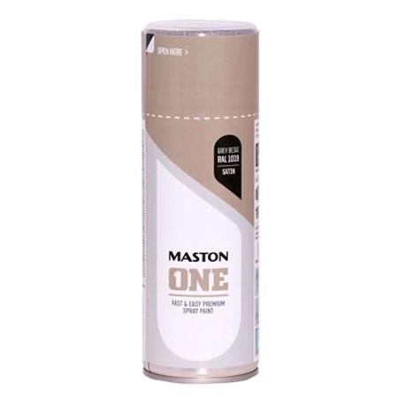 Maston One Satin Grey Beige 400ml   1101019S EU 