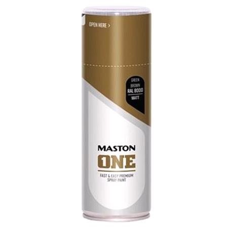 Maston One Matt Green Brown 400ml   1108000M EU 