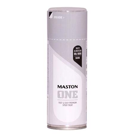 Maston One Gloss Aluminium 400ml   1109006 EU 