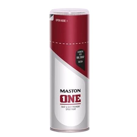 Maston One Satin Carmin Red 400ml   1103002S EU 