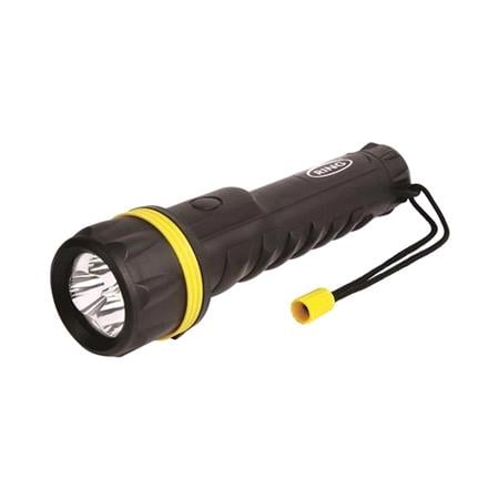 Heavy Duty Rubber LED Torch   50 Lumens