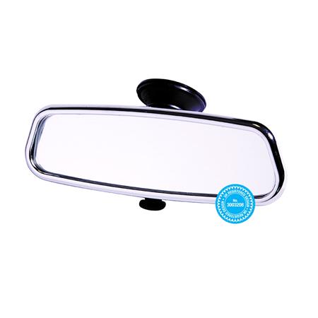 Rear View Suction Mirror   Chrome Effect   Dipping