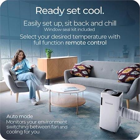 Avalla S 50 4 in 1 Quiet Dehumidifier & Air Conditioner Combo for Medium Rooms