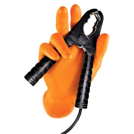 Grippaz Thick Medium Nitrile Gloves   10 pack 